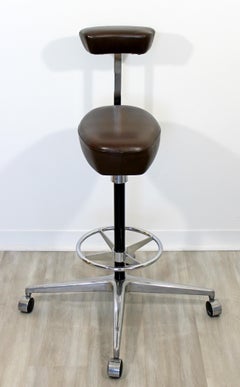 Mid-Century Modern George Nelson & Robert Probst Herman Miller Drafting Stool