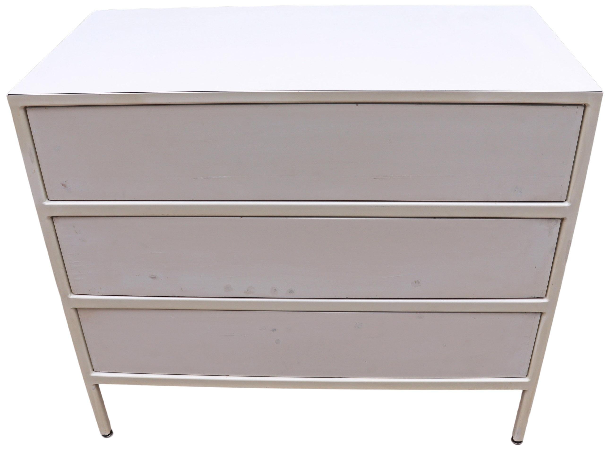 Mid-Century Modern George Nelson Steel Frame Dresser 4