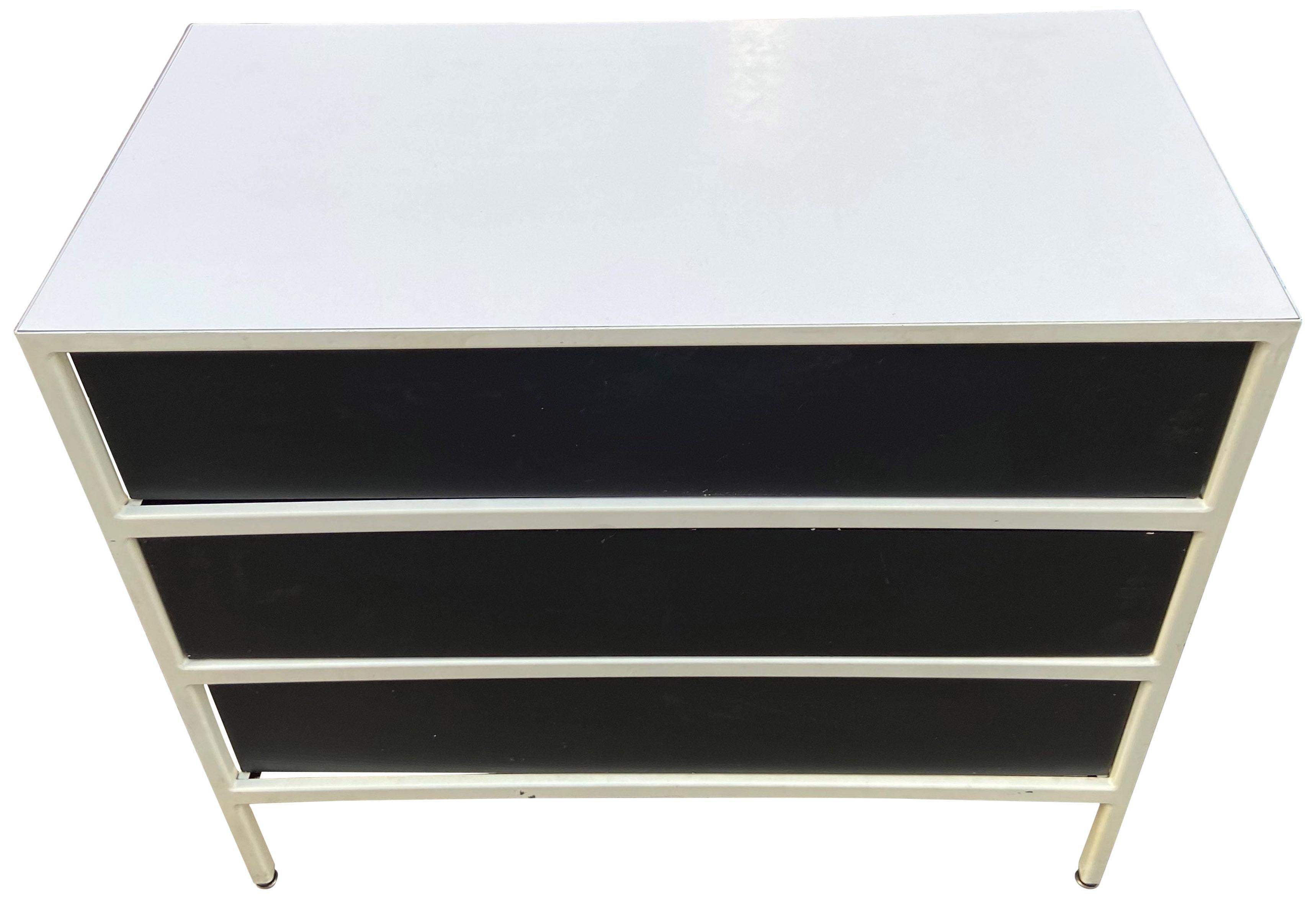 Mid-Century Modern George Nelson Steel Frame Dresser 1