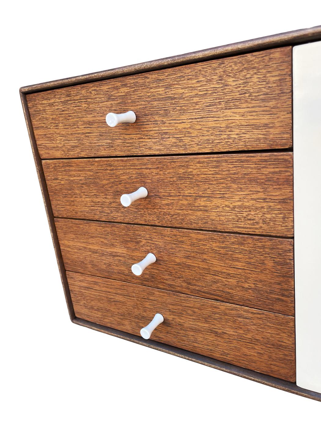 mid century modern jewelry cabinet