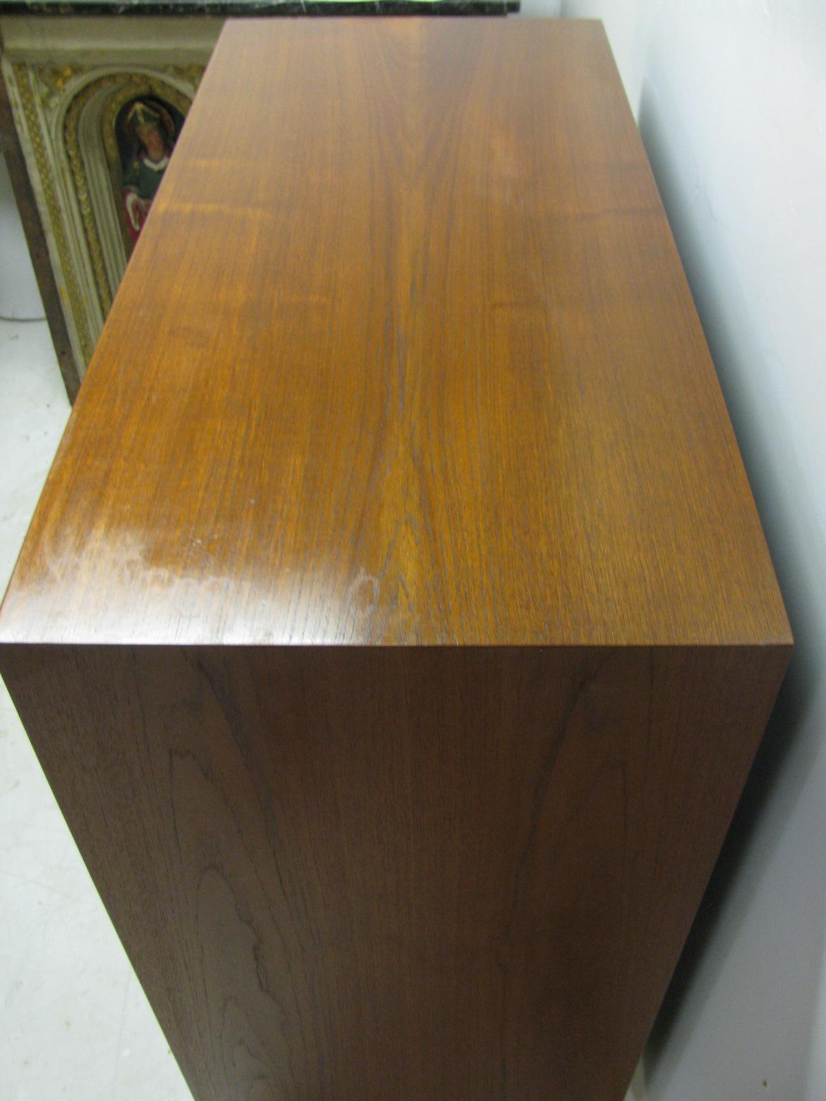 Mid-Century Modern George Nelson Thin Edge Teak Five-Drawer Dresser In Good Condition In Port Jervis, NY
