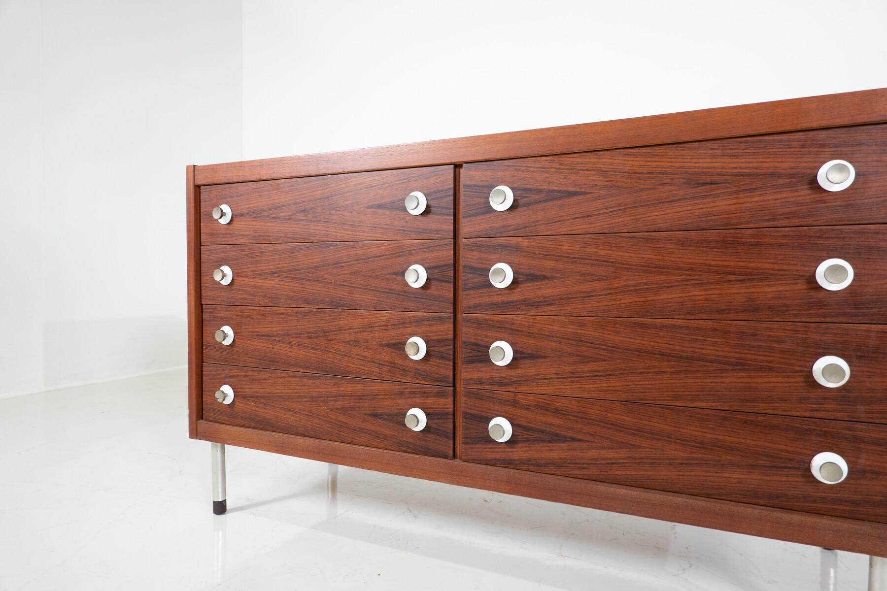 Mid-20th Century Mid-Century Modern Georges Coslin Wooden Sideboard, Italy, 1960s For Sale