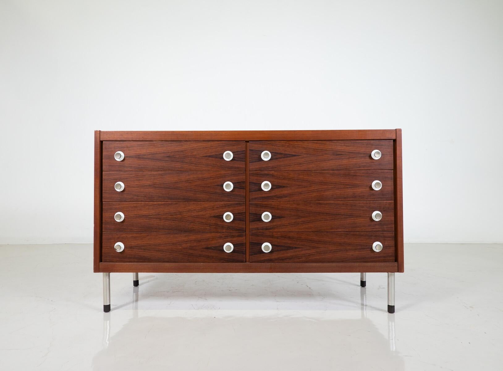 Mid-Century Modern Georges Coslin Wooden Sideboard, Italy, 1960s For Sale 5