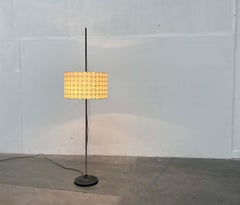 Lampada da terra tedesca Alunda Cocoon di Friedel Wauer per Goldkant, metà del secolo scorso