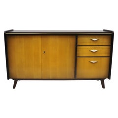 Mid-Century Modern German Atomic Era Credenza Cabinet Sideboard Server