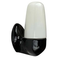 Sconce in ceramica tedesca 6067 della metà del secolo scorso Wilhelm Wagenfeld Lindner 1950s
