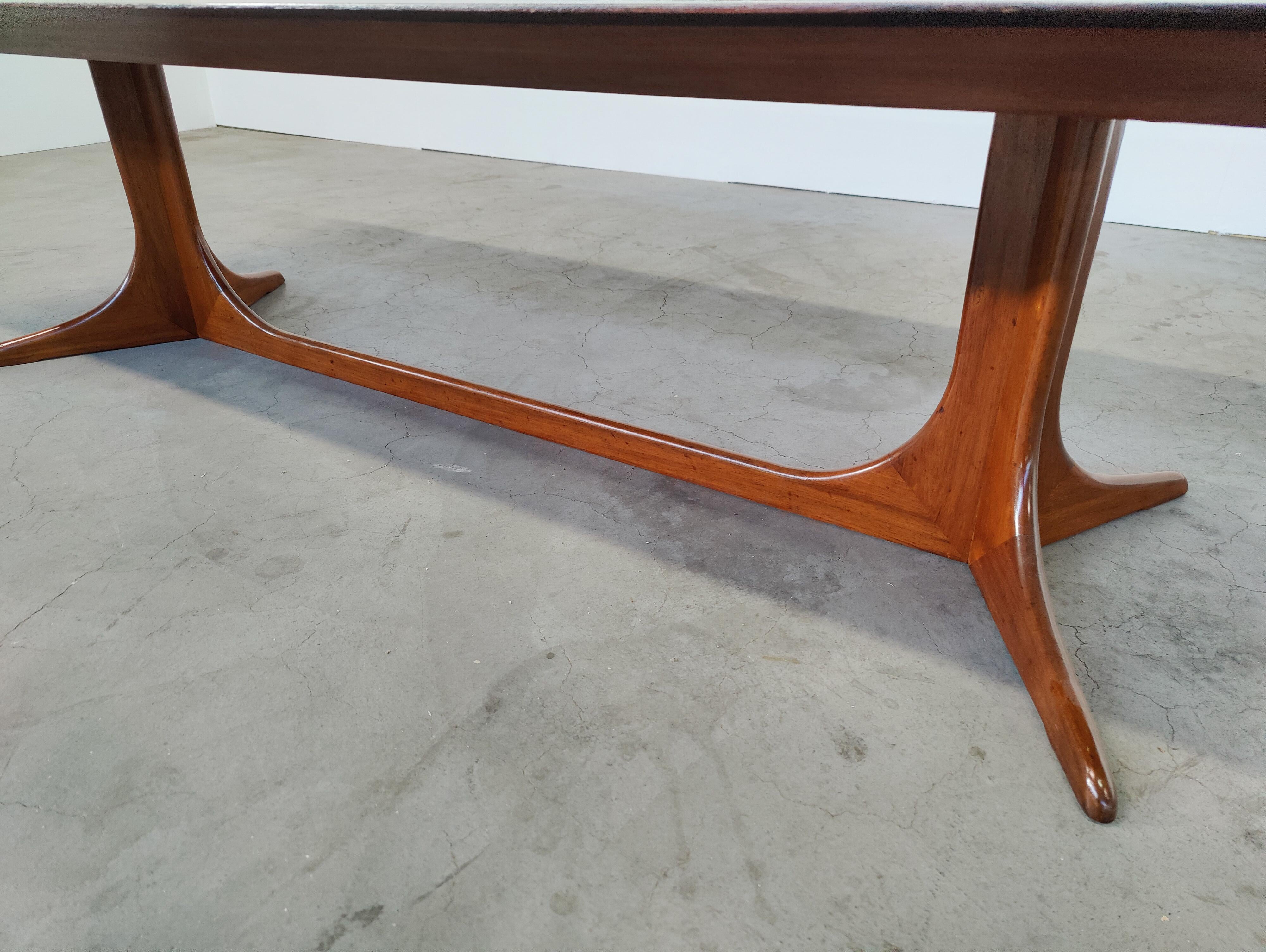 Mid-Century Modern German Coffee Table, 1970s In Good Condition In Brussels, BE