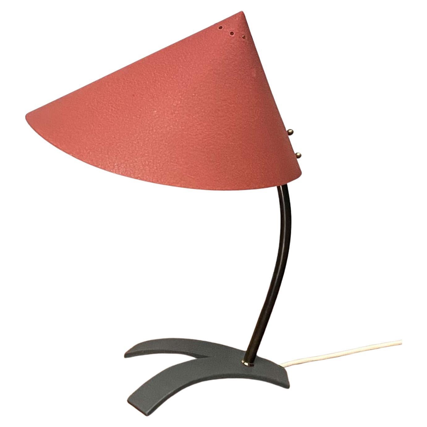 Mid-Century Modern German Crowfoot Table Lamp, 1960s For Sale