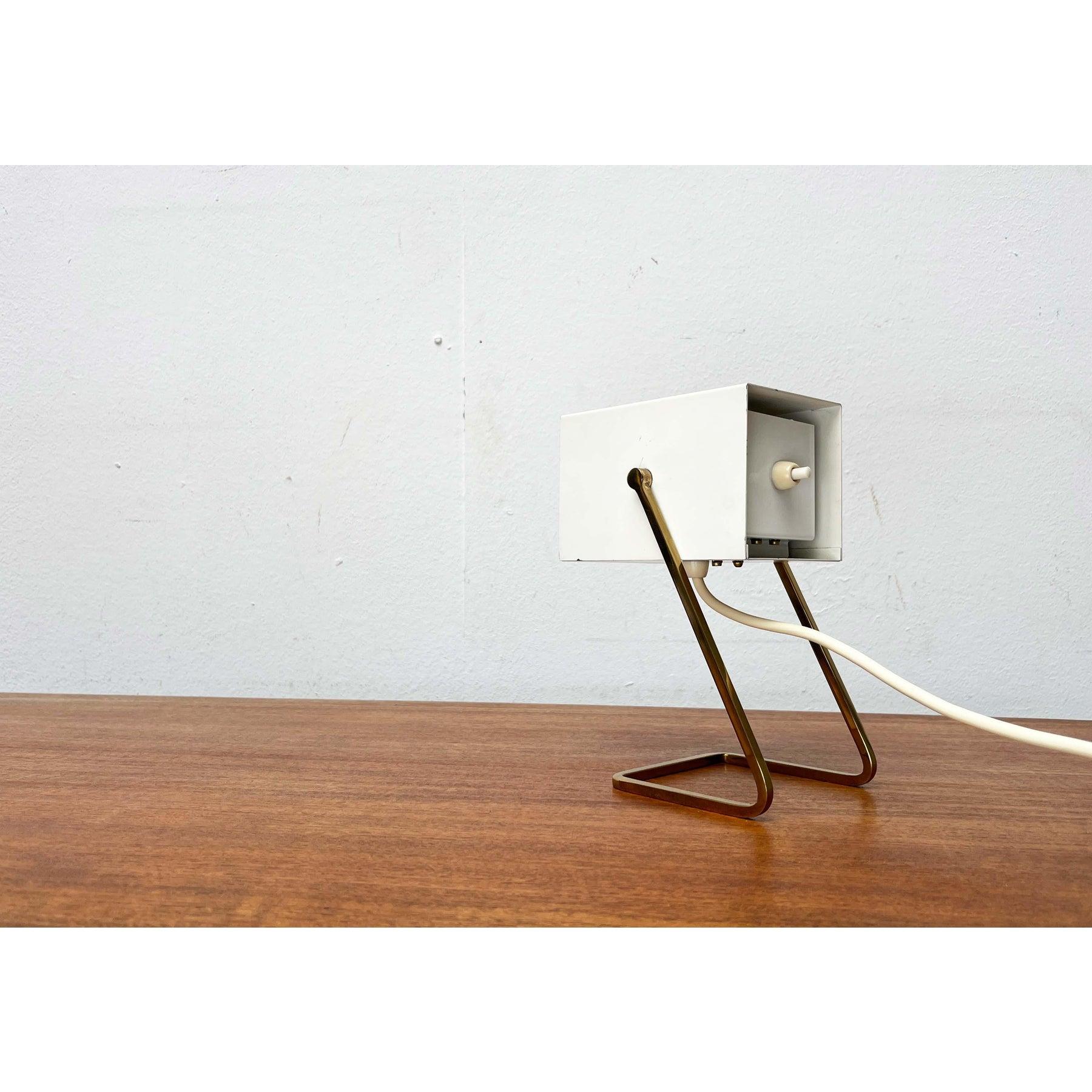 Lámpara de mesa cúbica alemana moderna de mediados de siglo de Kaiser Leuchten, años 60 en venta 10