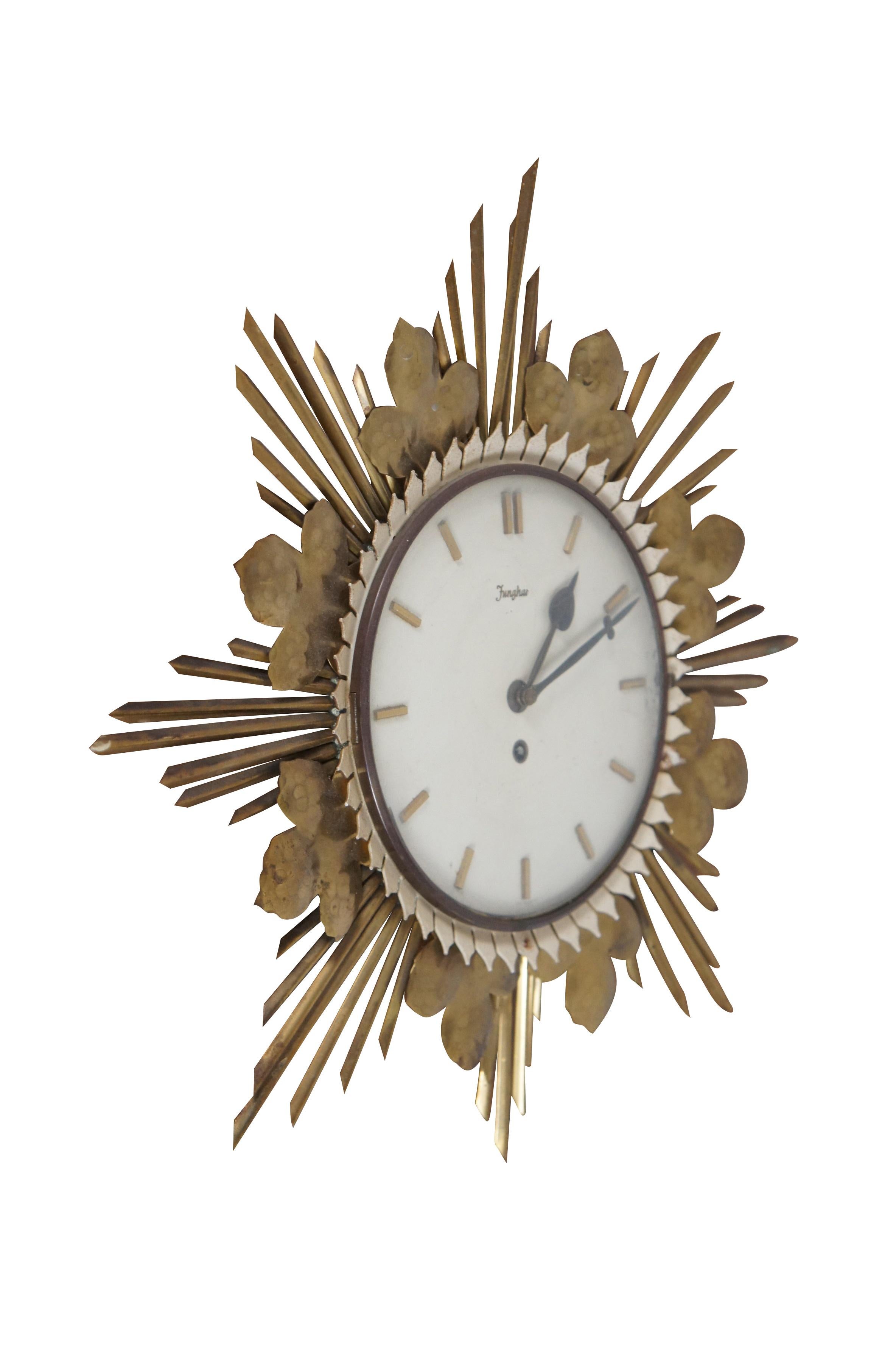 starburst sunburst clock