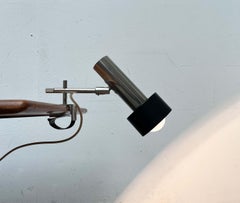 Moderne deutsche minimalistische Clamp-Lampe aus der Mitte des Jahrhunderts von Beisl, 1960er Jahre