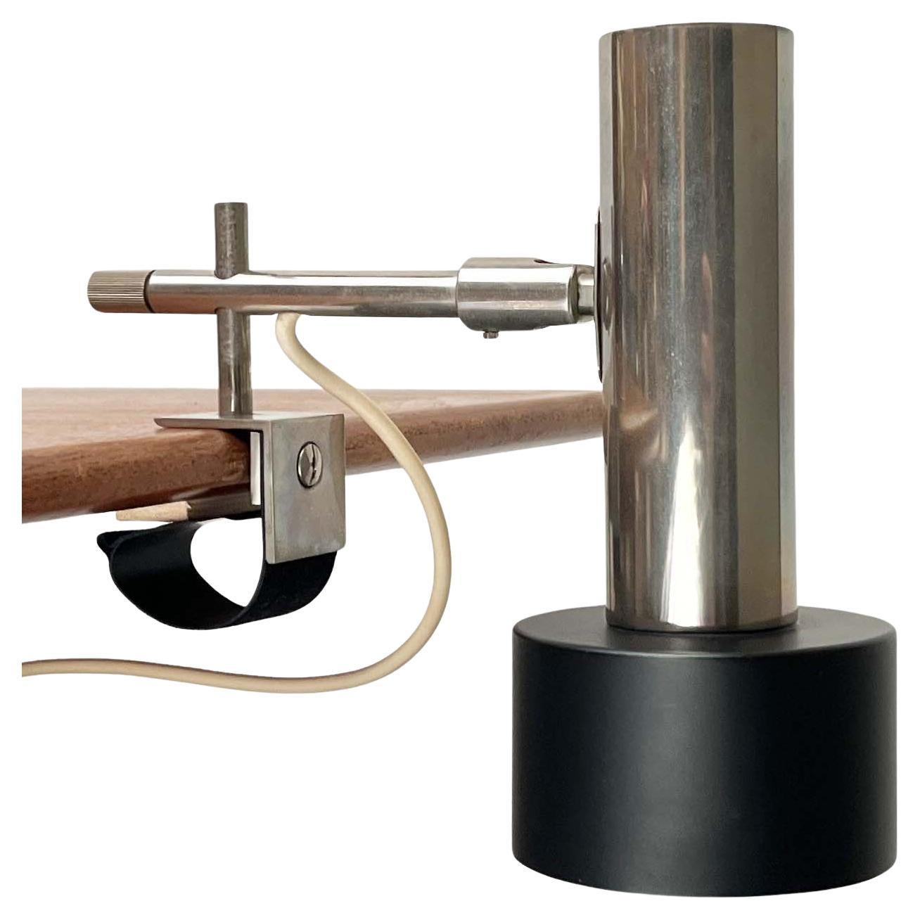 Mid-Century Modern German Minimalist Clamp Lamp from Beisl, 1960s For Sale