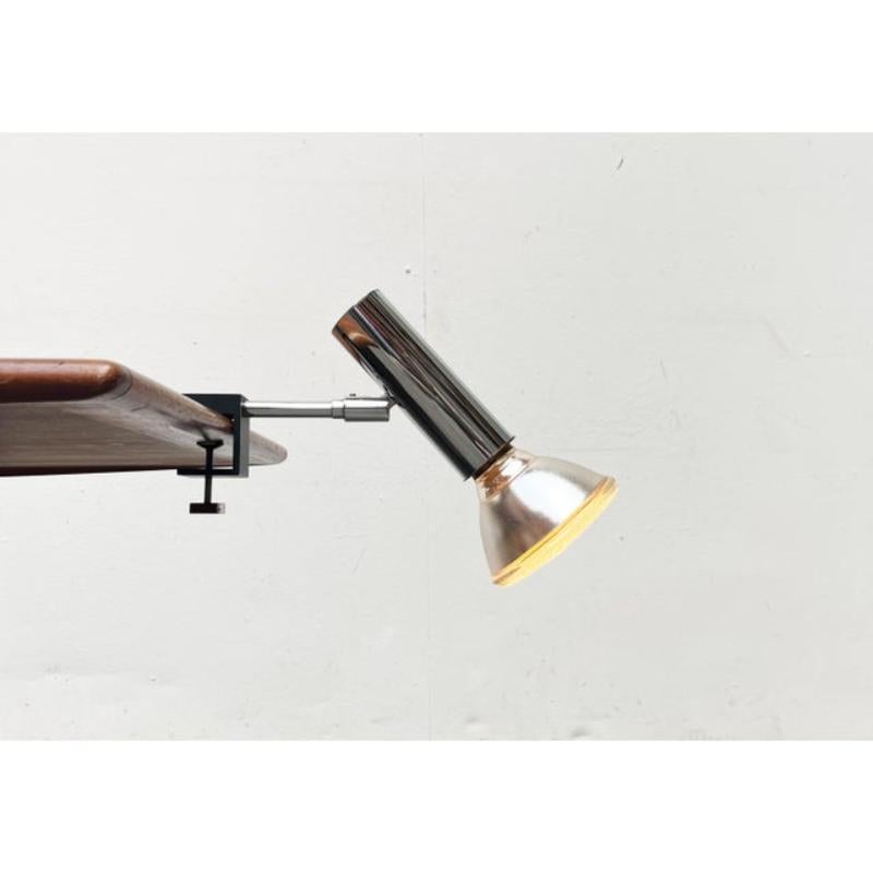 Mid-Century Modern German Minimalist Clamp Lamp from Cosack, 1960s For Sale 5