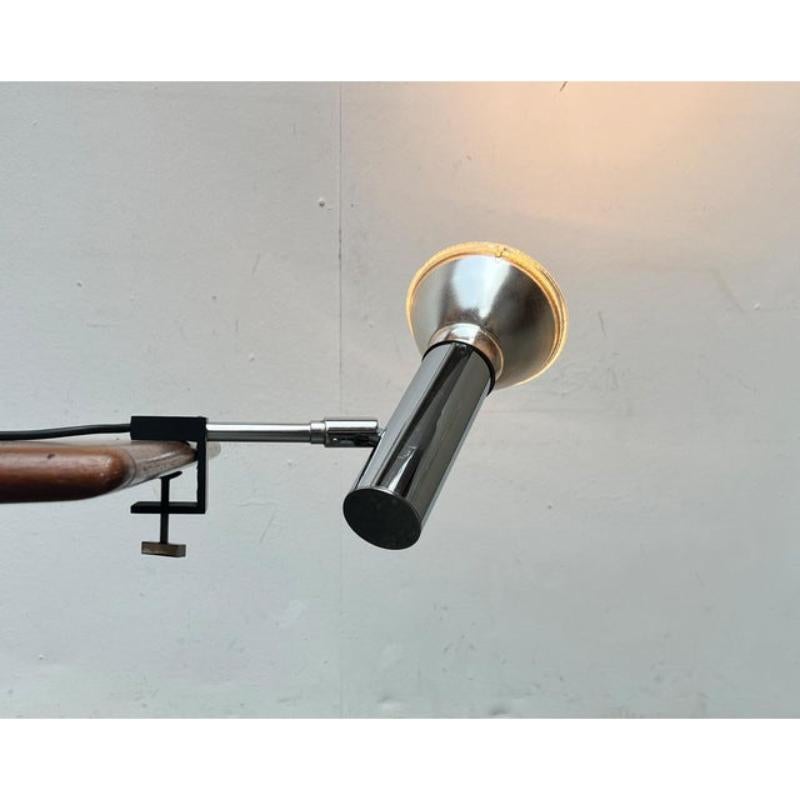 Mid-Century Modern German Minimalist Clamp Lamp from Cosack, 1960s For Sale 8