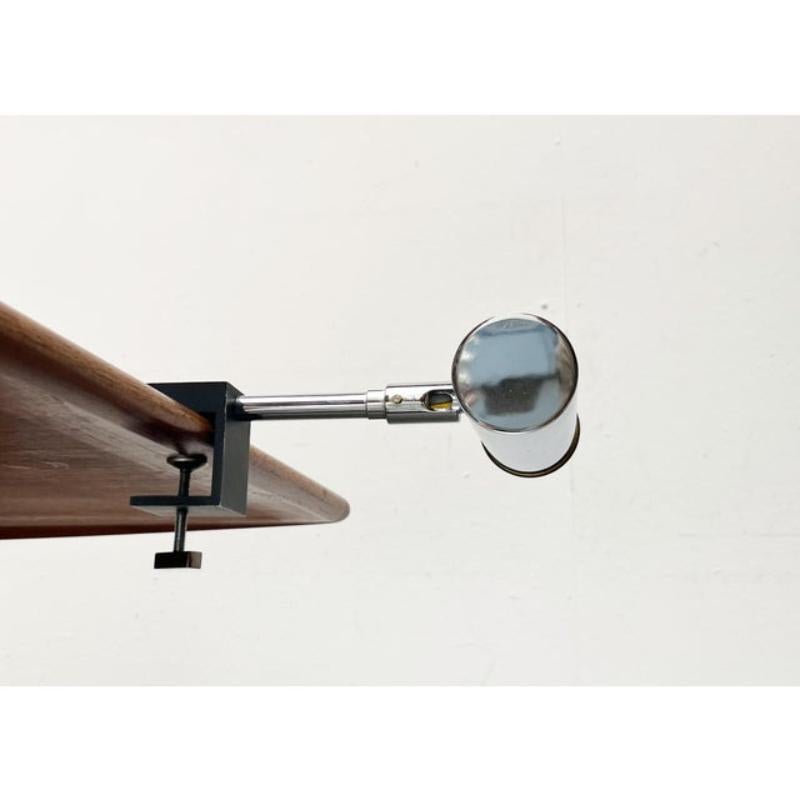 20th Century Mid-Century Modern German Minimalist Clamp Lamp from Cosack, 1960s For Sale