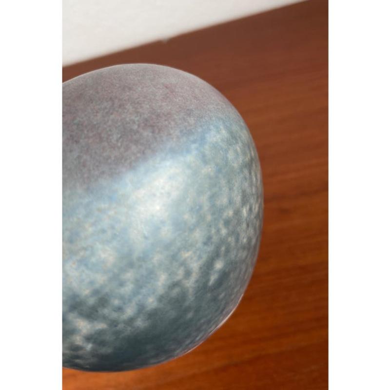 Mid-Century Modern German Minimalist Studio Pottery Vase by Elisabeth, 1960s For Sale 6
