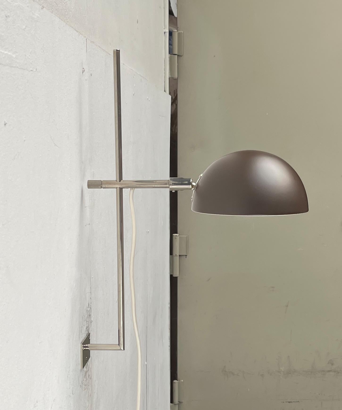 Deutsche minimalistische Mid-Century-Modern-Wandleuchte von Beisl, 1960er Jahre im Zustand „Gut“ im Angebot in Hamburg, DE