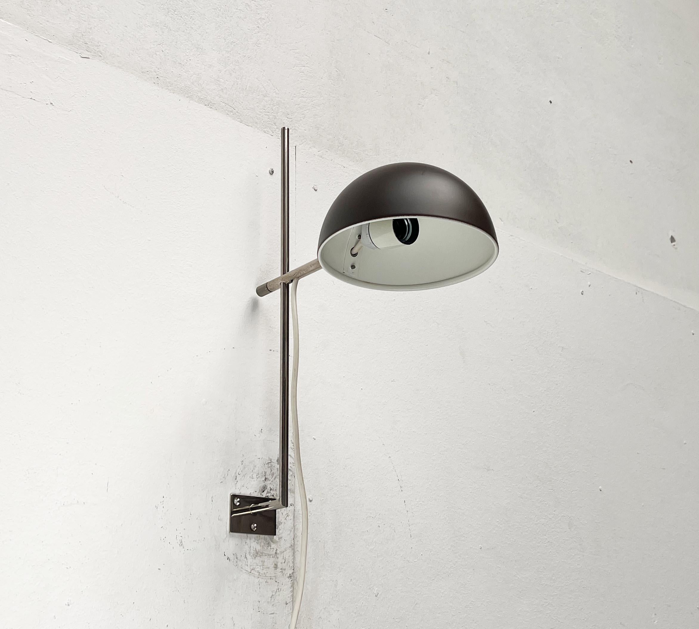 Deutsche minimalistische Mid-Century-Modern-Wandleuchte von Beisl, 1960er Jahre (Mitte des 20. Jahrhunderts) im Angebot