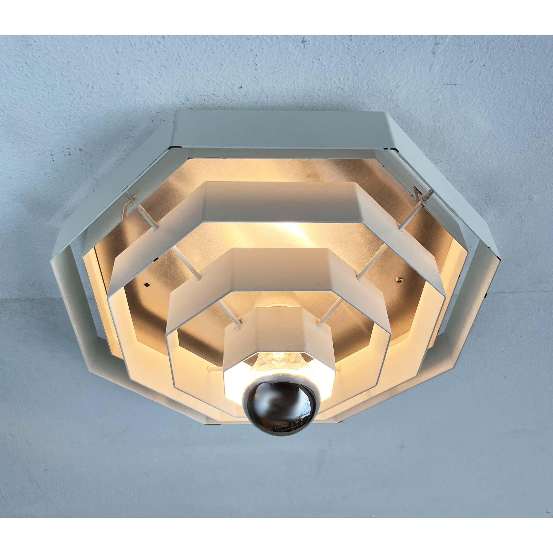 Mid-Century Modern German Octaform Ceiling Lamp from Spectral Leuchten, 1960s For Sale 7