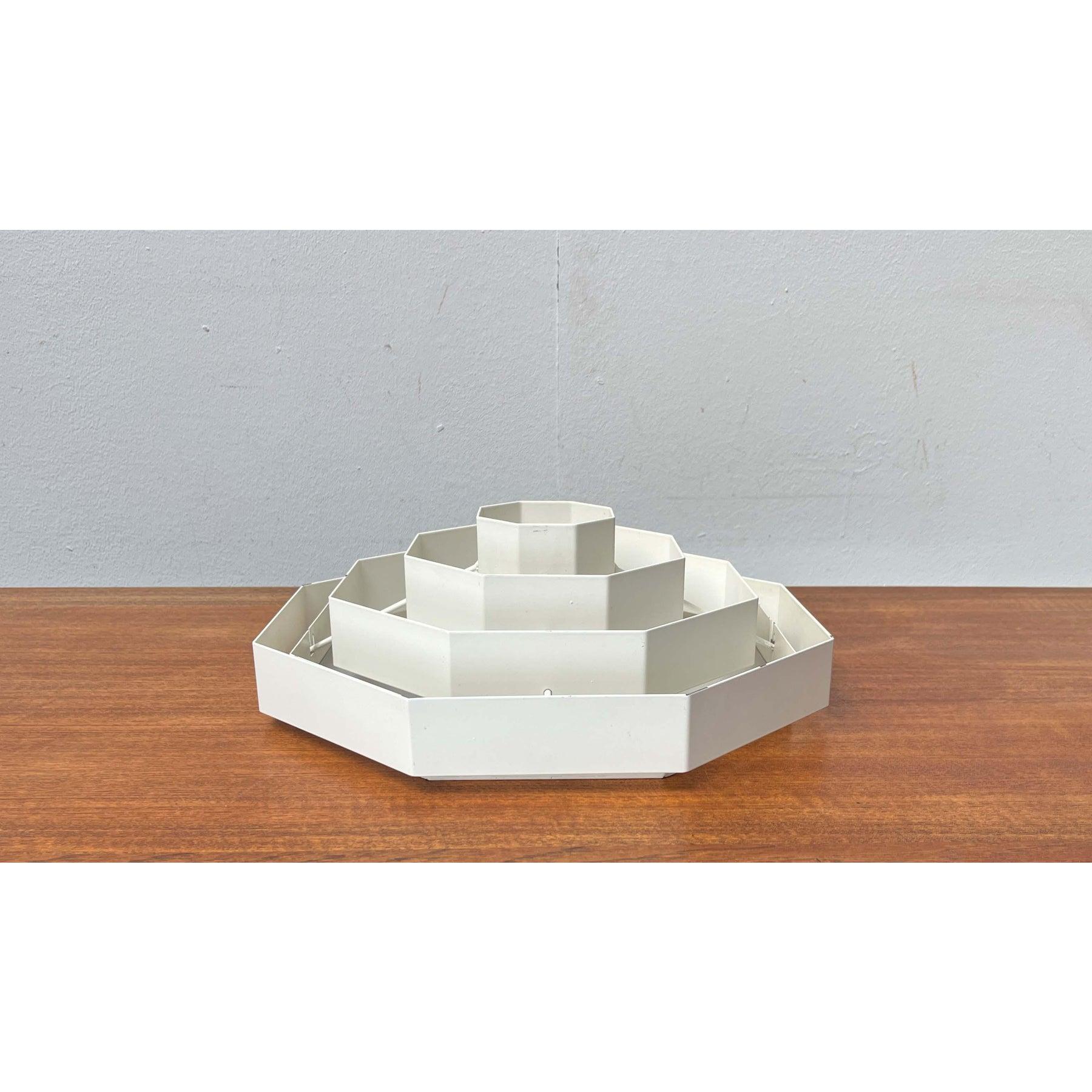 Mid-Century Modern German Octaform Ceiling Lamp from Spectral Leuchten, 1960s For Sale 11
