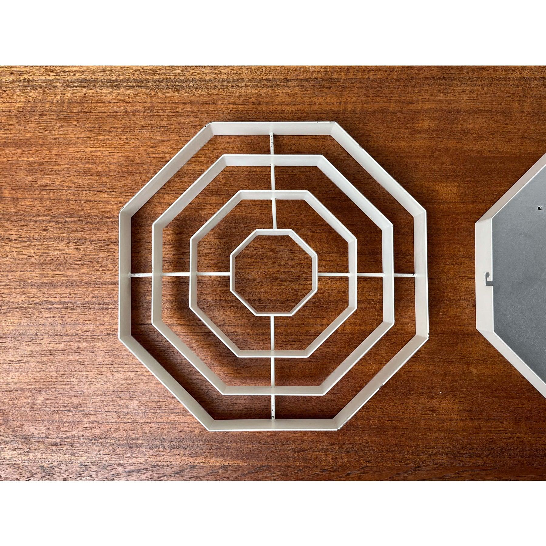 Metal Mid-Century Modern German Octaform Ceiling Lamp from Spectral Leuchten, 1960s For Sale