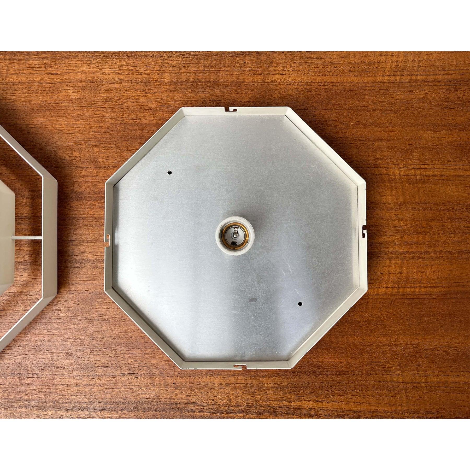 Mid-Century Modern German Octaform Ceiling Lamp from Spectral Leuchten, 1960s For Sale 1