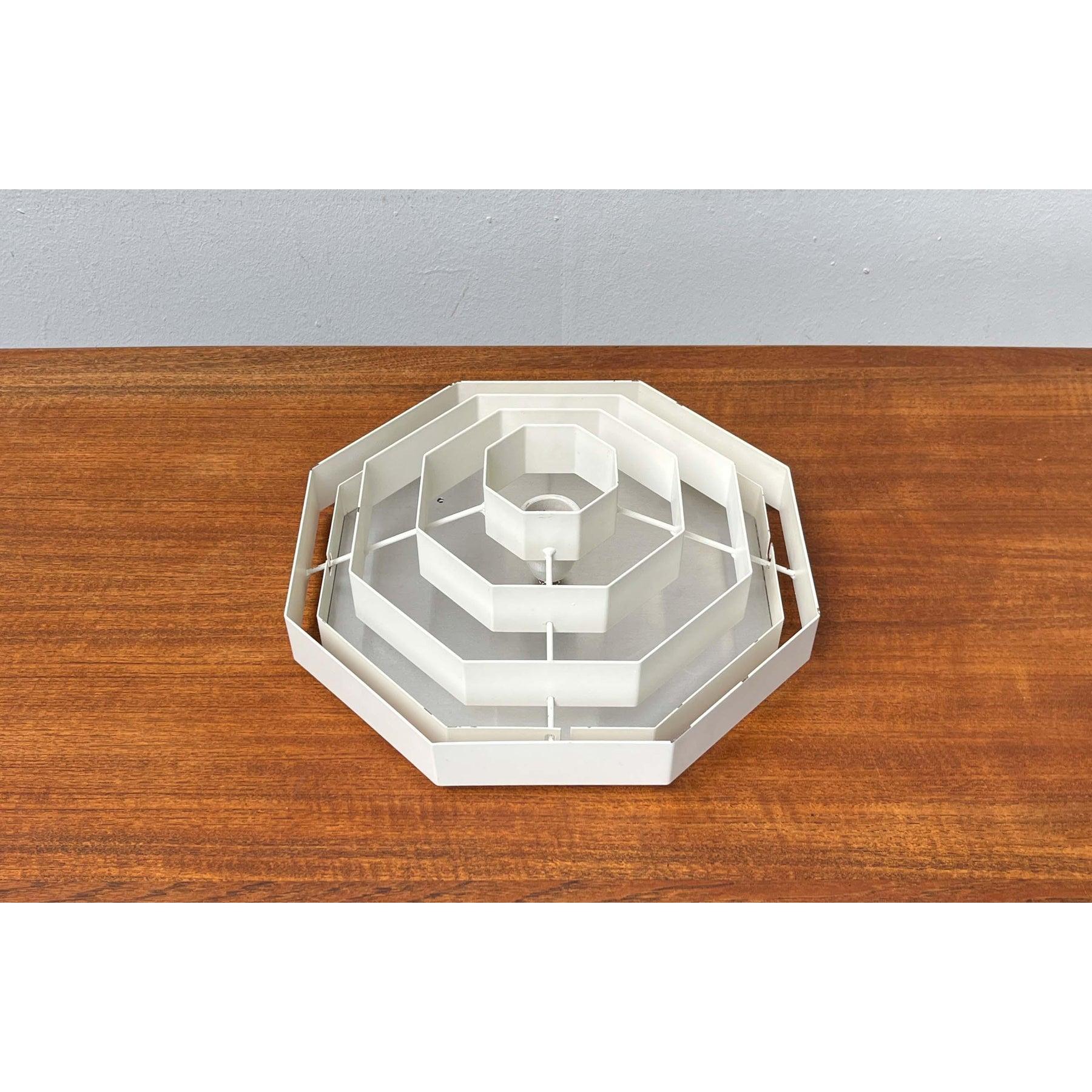 Mid-Century Modern German Octaform Ceiling Lamp from Spectral Leuchten, 1960s For Sale 2