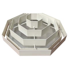 Mid-Century Modern German Octaform Ceiling Lamp from Spectral Leuchten, 1960s