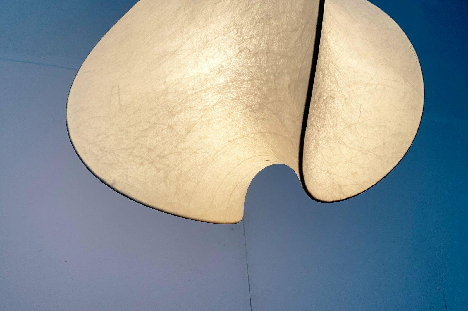 Lámpara colgante alemana de mediados de siglo Orsa Friedel Wauer Goldkant en venta 7