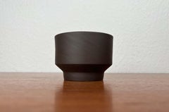 Vaso minimalista in ceramica tedesca in stile Mid-Century Modern, BKW Böttger Keramik