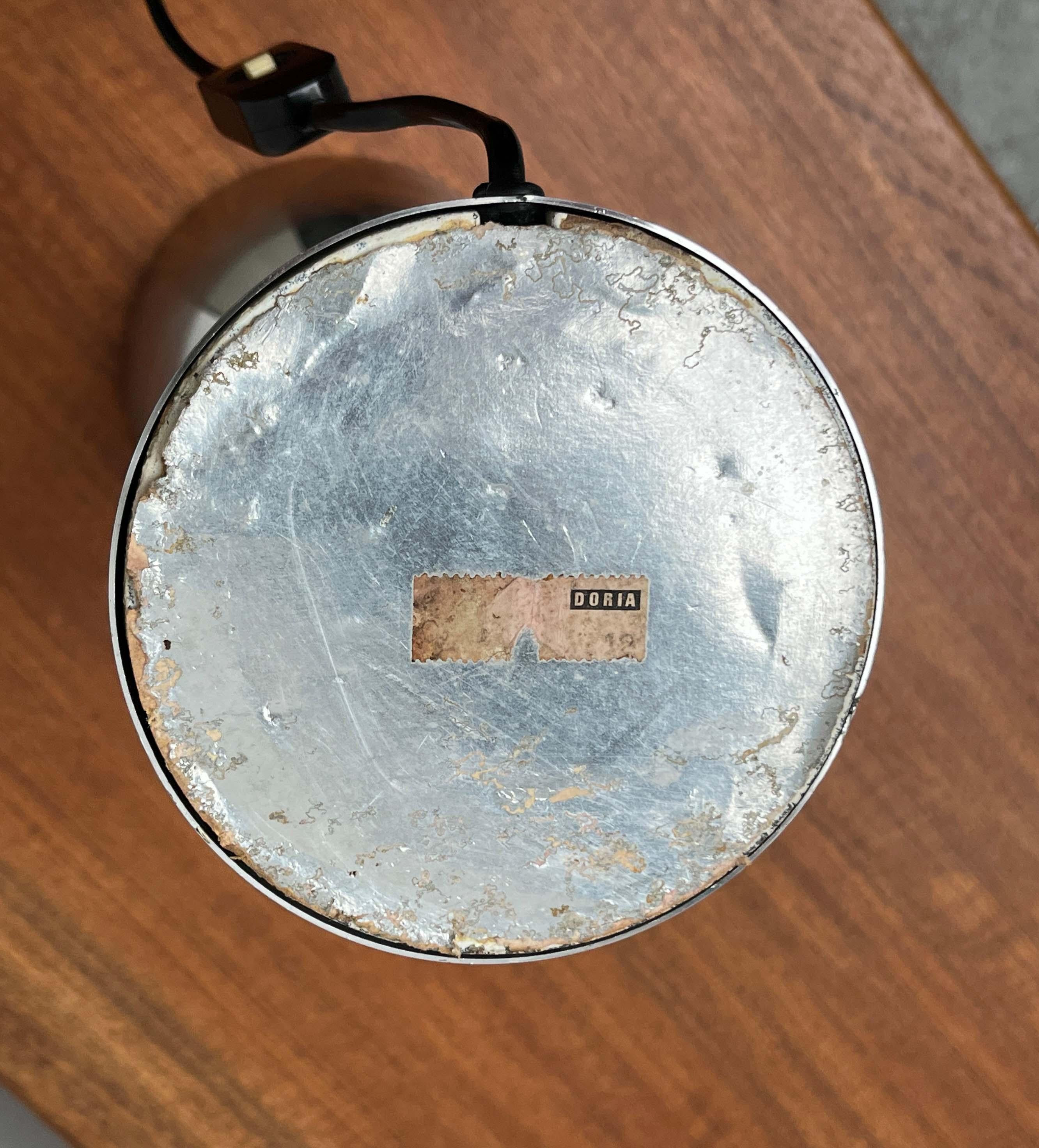 Lampada da terra o da tavolo di Doria, anni '60, Modern Age, Germania, metà secolo. in vendita 13