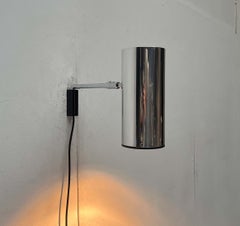 Mid-Century Modern German Space Age Minimalist Swivel Wall Lamp from Staff