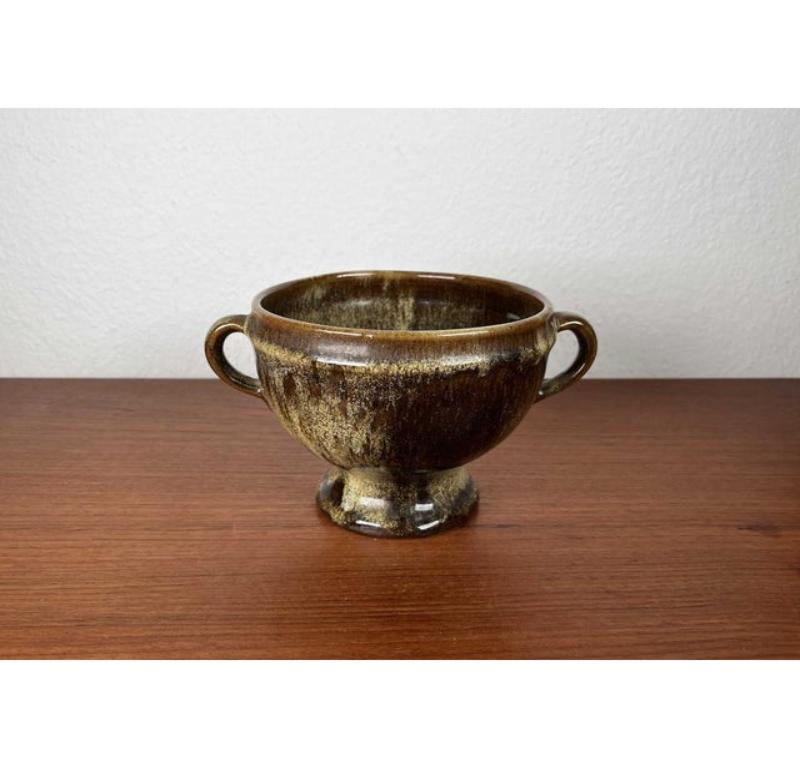 Bol en Studio Pottery allemand moderne du milieu du siècle par Monika Maetzel, années 1960 en vente 7