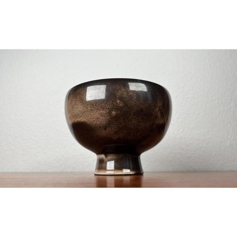 Cuenco de Studio Pottery alemán moderno de mediados de siglo de Monika Maetzel, años 60 en venta 8
