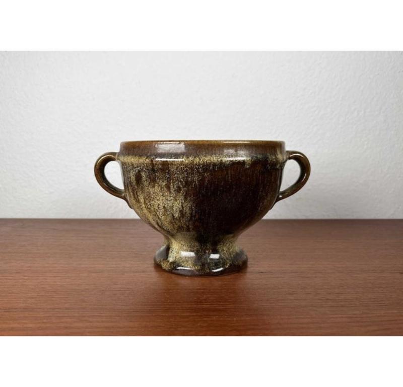 20ième siècle Bol en Studio Pottery allemand moderne du milieu du siècle par Monika Maetzel, années 1960 en vente