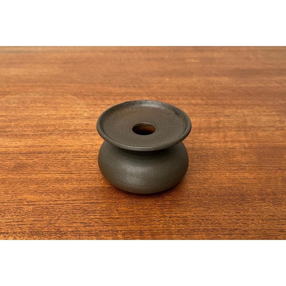 Mid-Century Modern German Studio Pottery Kerzenhalter Töpferei Häusele, 1960er Jahre (Deutsch) im Angebot