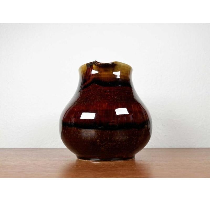 Jarra de cerámica alemana Studio Pottery de mediados de siglo de Till Sudeck, años 60 en venta 8