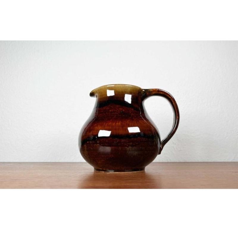 Jarra de cerámica alemana Studio Pottery de mediados de siglo de Till Sudeck, años 60 en venta 10
