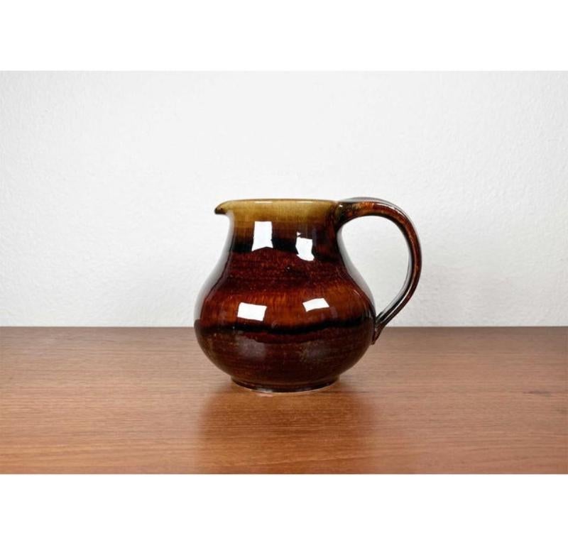 Jarra de cerámica alemana Studio Pottery de mediados de siglo de Till Sudeck, años 60 en venta 11