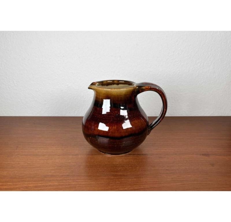 Jarra de cerámica alemana Studio Pottery de mediados de siglo de Till Sudeck, años 60 Alemán en venta