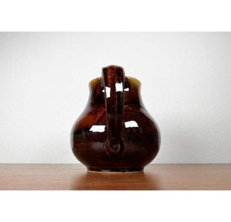 Jarra de cerámica alemana Studio Pottery de mediados de siglo de Till Sudeck, años 60 en venta 2
