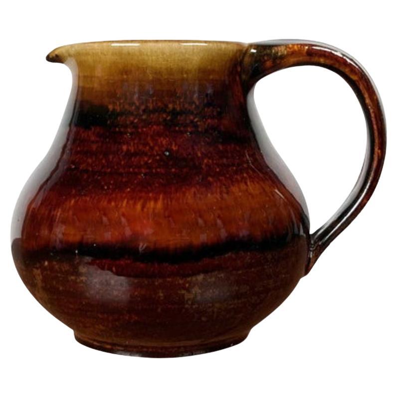 Jarra de cerámica alemana Studio Pottery de mediados de siglo de Till Sudeck, años 60
