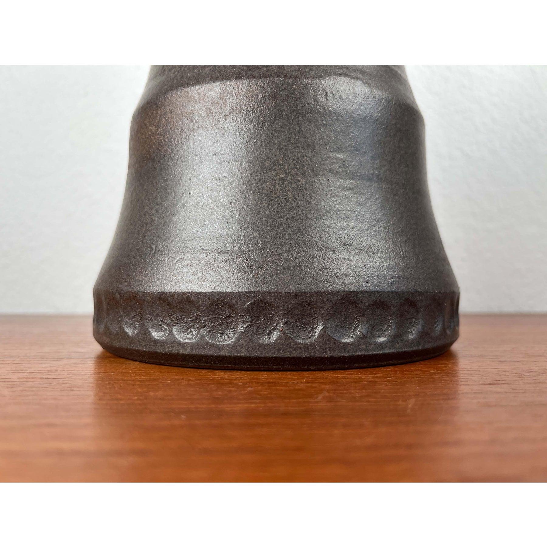 Mid-Century Modern German Studio Pottery Floor Vase from Petra Töpferei, 1960s For Sale 5