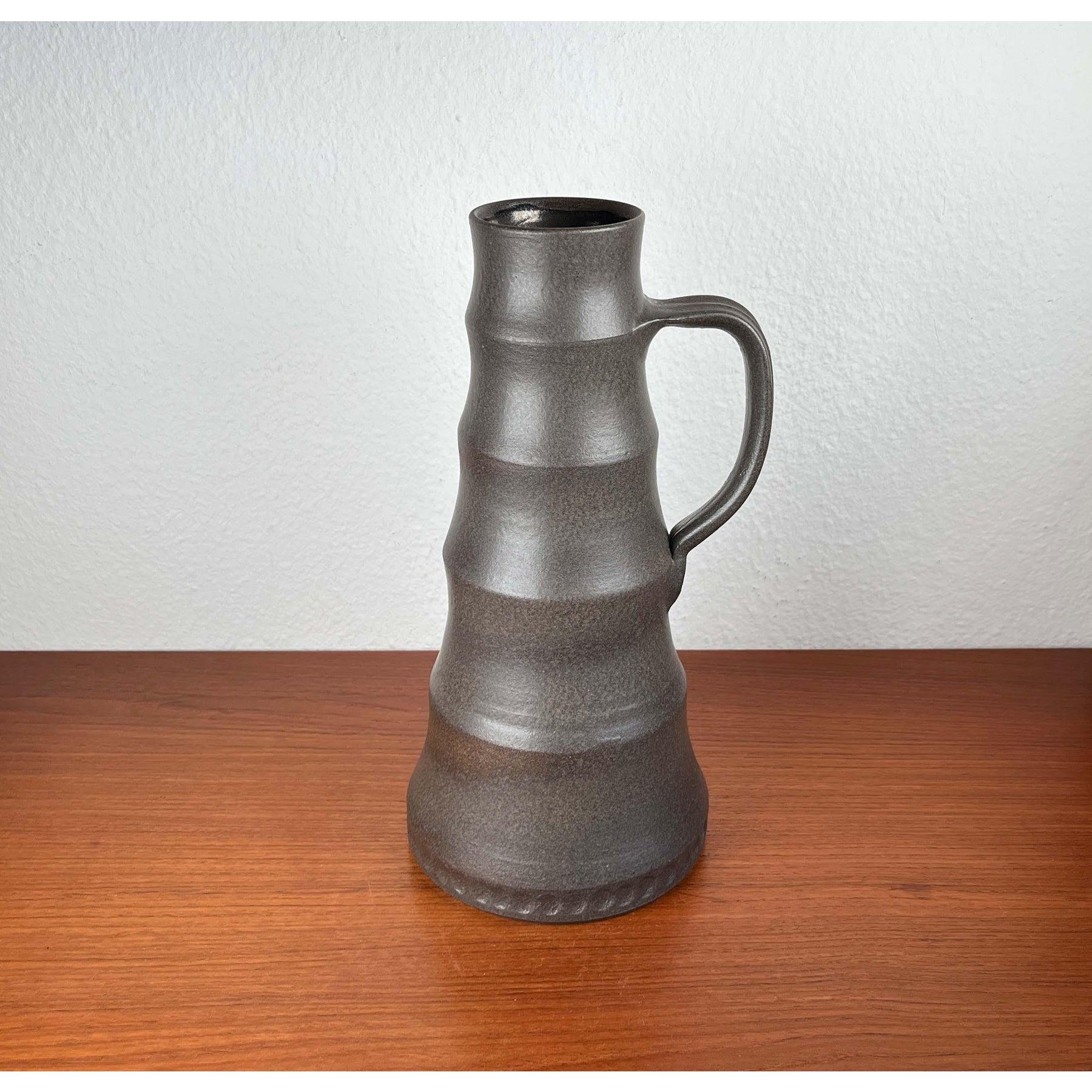Mid-Century Modern German Studio Pottery Floor Vase from Petra Töpferei, 1960s For Sale 6