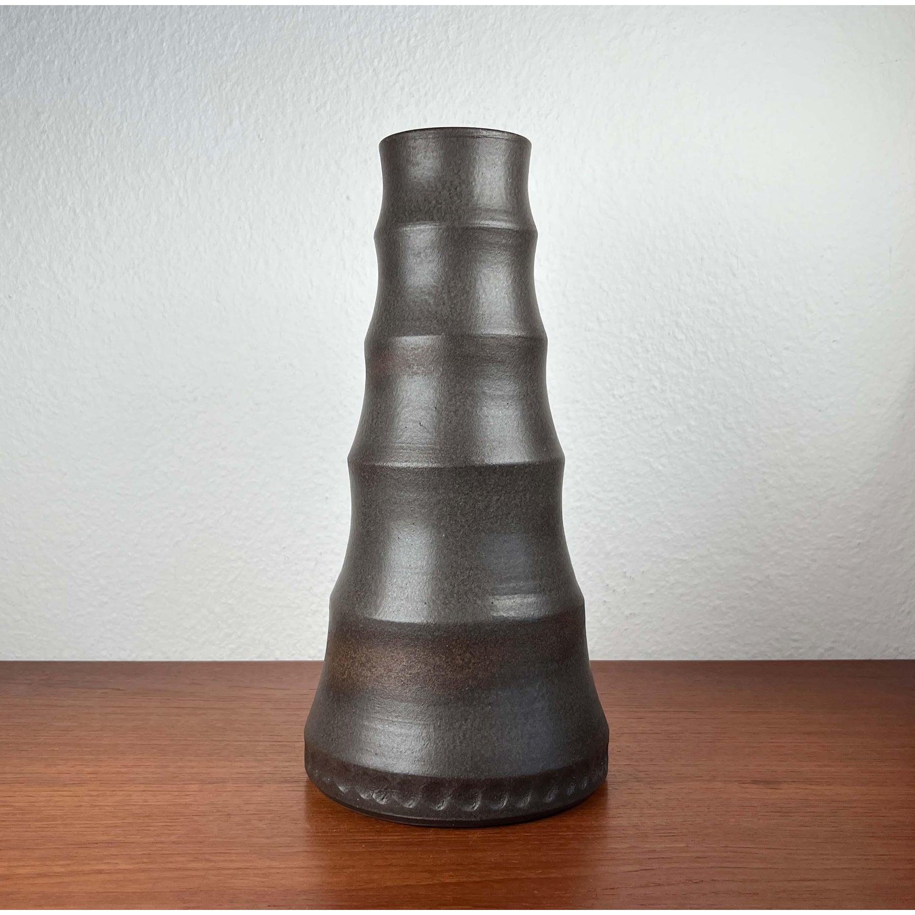 Mid-Century Modern German Studio Pottery Floor Vase from Petra Töpferei, 1960s For Sale 7