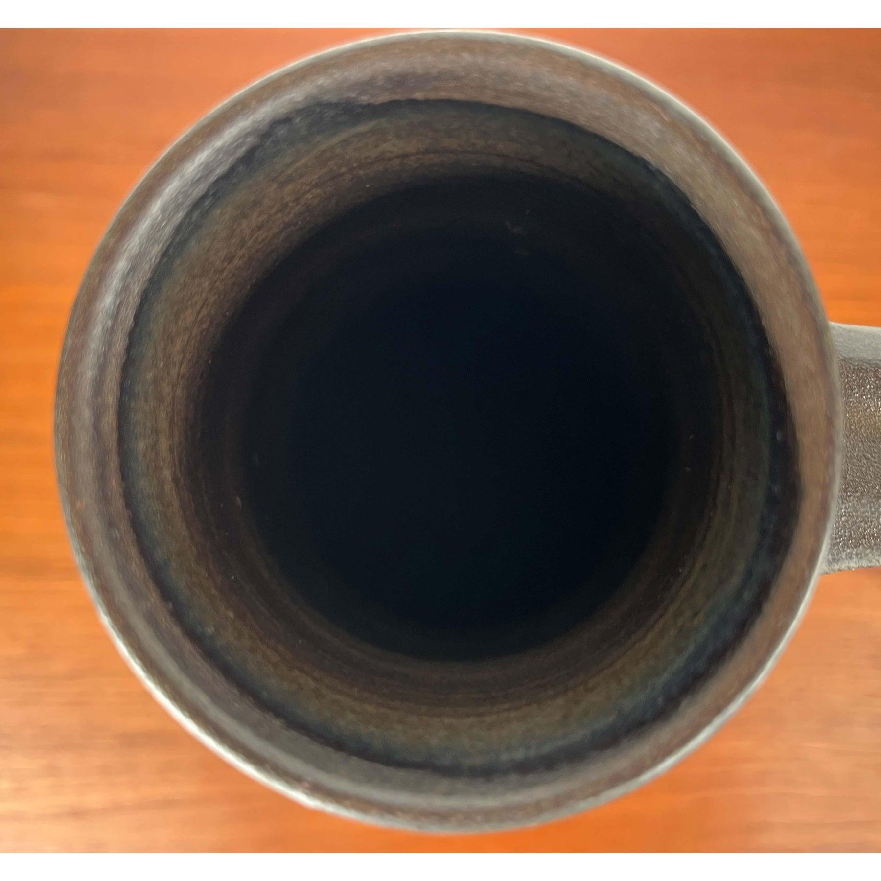 Mid-Century Modern German Studio Pottery Floor Vase from Petra Töpferei, 1960s For Sale 10
