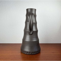 Vaso da terra in Studio Pottery tedesco della metà del secolo scorso di Petra Töpferei, anni '60
