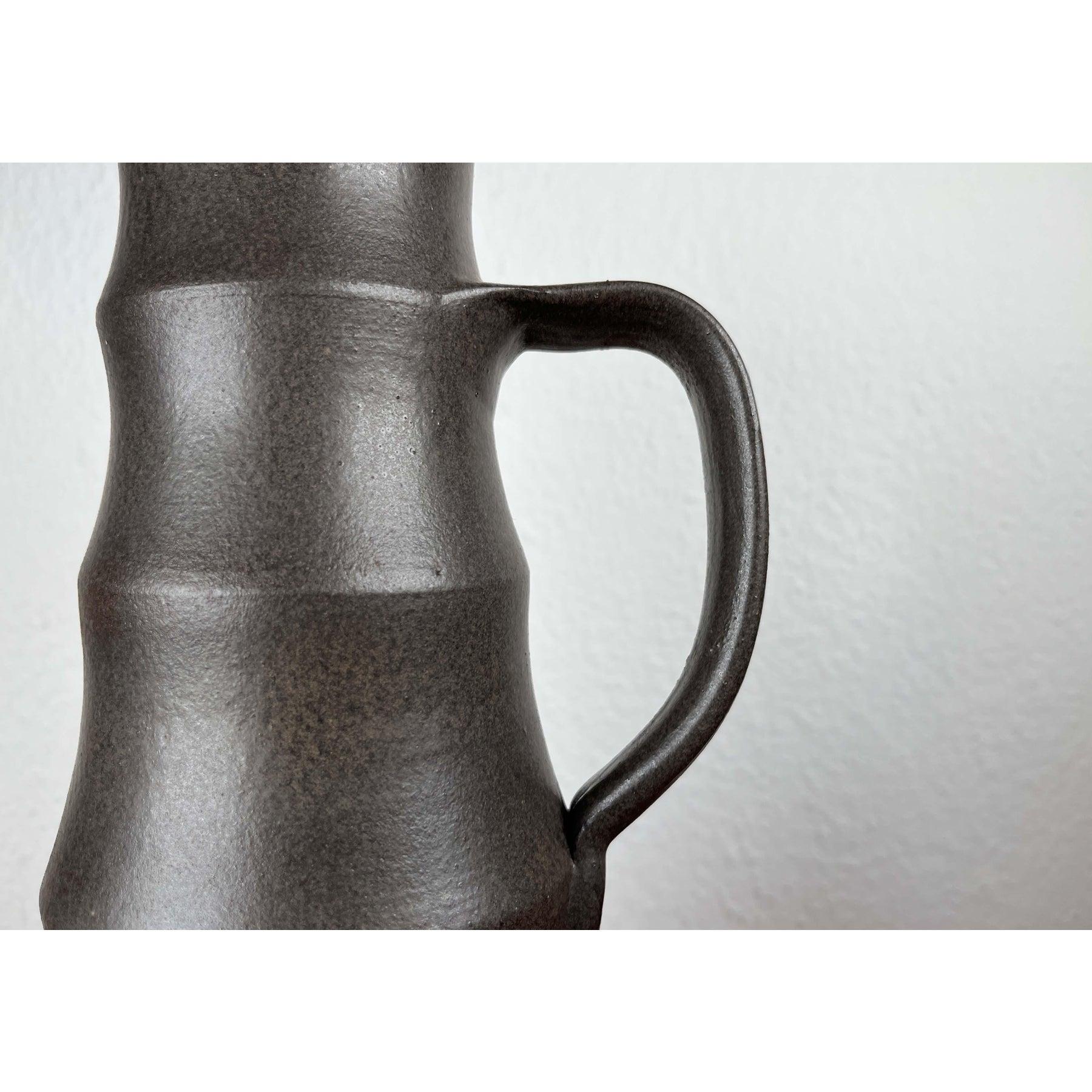 Mid-Century Modern German Studio Pottery Floor Vase from Petra Töpferei, 1960s In Good Condition For Sale In Hamburg, DE