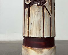 Jarrón de pie de cerámica alemana de Studio Pottery de mediados de siglo Schäffenacker Keramik, años 60