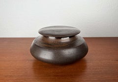Mid-Century Modern German Studio Pottery Jar with Lid from Kellner Keramik, 1978